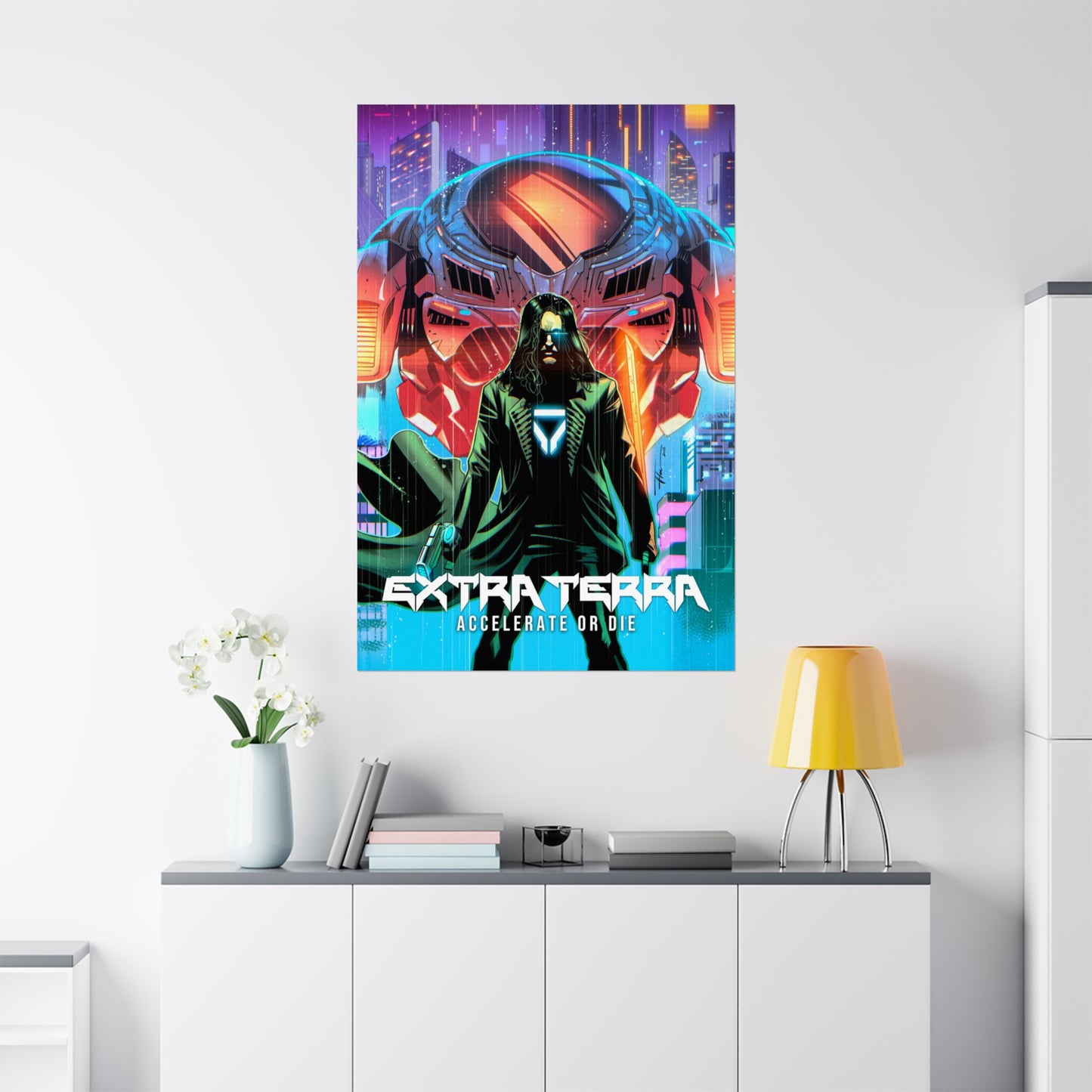 "Extra Terra - Accelerate or Die" Posters